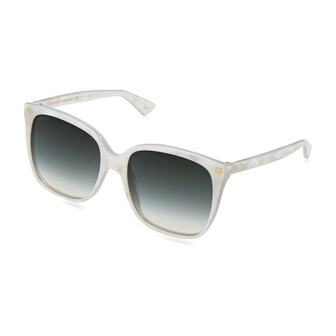 gucci white marble sunglasses|white Gucci sunglasses for women.